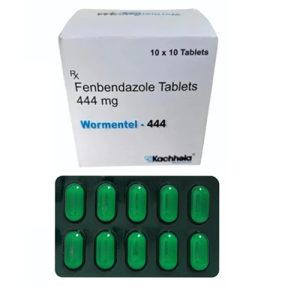 Wormentel 444 – Fenbendazole 444 Mg Tablets