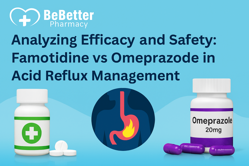 Analyzing Efficacy and Safety: Famotidine vs Omeprazole in Acid Reflux Management