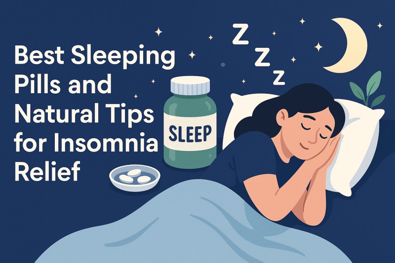 Best Sleeping Pills and Natural Tips for Insomnia Relief