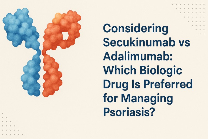 Considering Secukinumab vs Adalimumab Which Biologic Drug Is Preferred for Managing Psoriasis