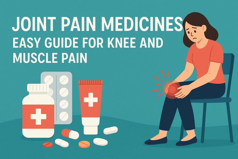 Joint Pain Medicines: Easy Guide for Knee and Muscle Pain