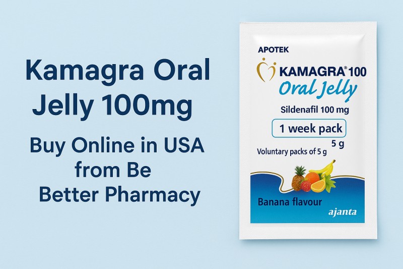 Kamagra Oral Jelly 100mg – Buy Online in USA from Be Better Pharmacy