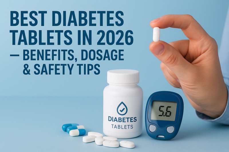 Best Diabetes Tablets in 2026 – Benefits, Dosage & Safety Tips