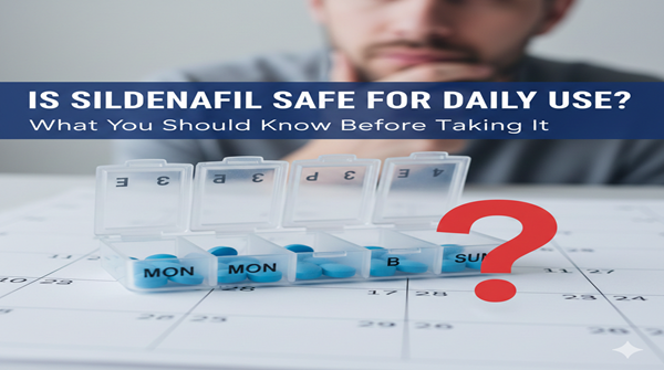 Is Sildenafil Safe for Daily Use? What You Should Know Before Taking It
