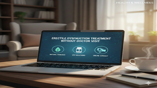 Erectile Dysfunction Treatment Without Doctor Visit – What Are Your Real Options?