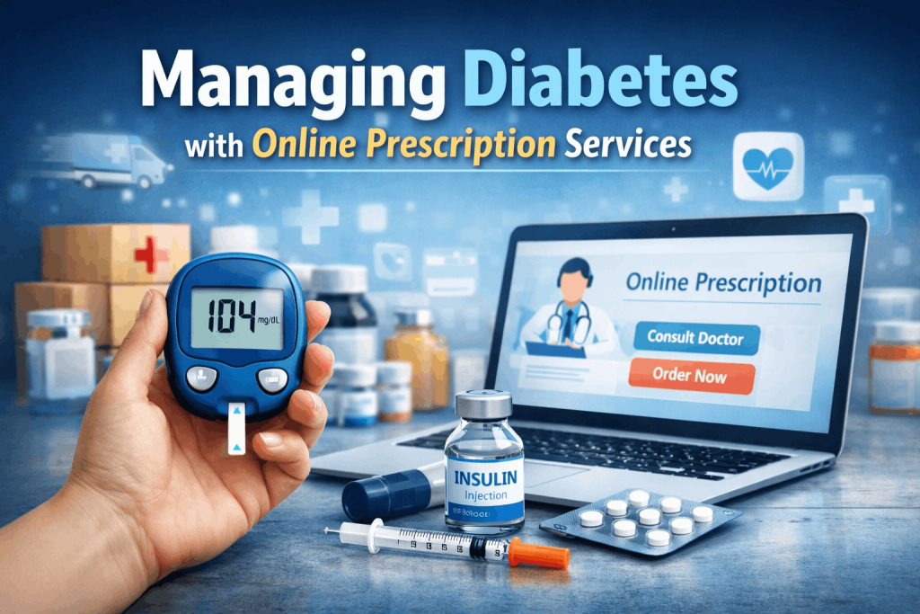 How to Manage Diabetes with Online Prescription Services