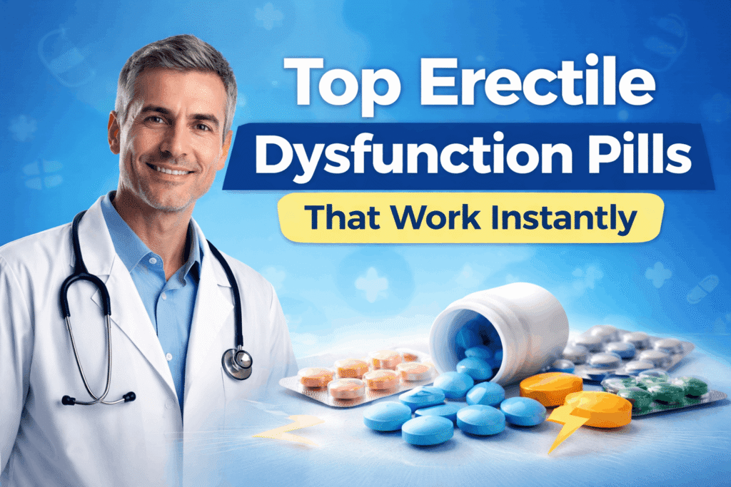 Top Erectile Dysfunction Pills That Work Instantly