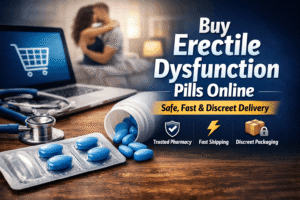 Buy Erectile Dysfunction Pills Online – Safe, Fast & Discreet Delivery