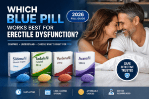 Which Blue Pill Works Best for Erectile Dysfunction?